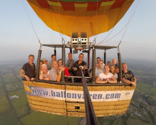 Ballonvaart in Schijndel naar Liempde